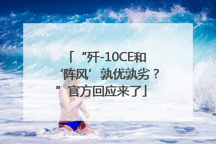 “歼-10CE和‘阵风’孰优孰劣？”官方回应来了