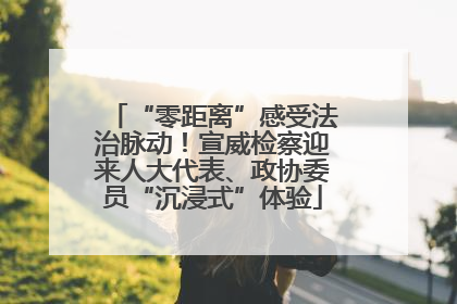 “零距离”感受法治脉动！宣威检察迎来人大代表、政协委员“沉浸式”体验