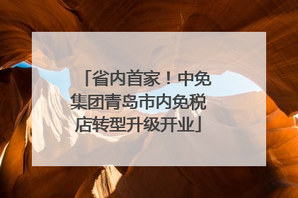 省内首家！中免集团青岛市内免税店转型升级开业