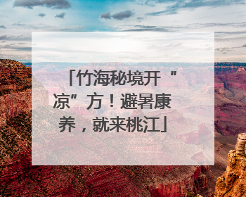 竹海秘境开“凉”方！避暑康养，就来桃江