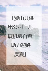 罗山县供电公司：开展机房自查 助力迎峰度夏