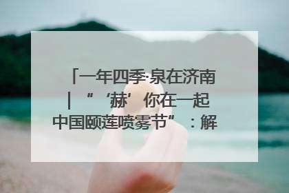 一年四季·泉在济南｜“‘赫’你在一起 中国颐莲喷雾节”：解锁济南夏日消费热潮中的国货新势力