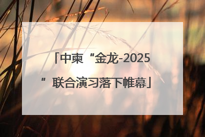 中柬“金龙-2025”联合演习落下帷幕