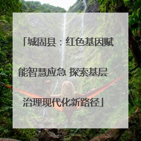城固县：红色基因赋能智慧应急 探索基层治理现代化新路径