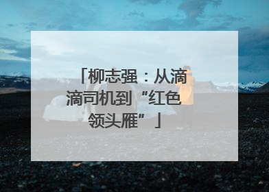 柳志强：从滴滴司机到“红色领头雁”
