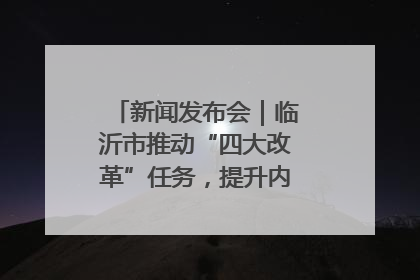 新闻发布会｜临沂市推动“四大改革”任务，提升内部审计监督效能