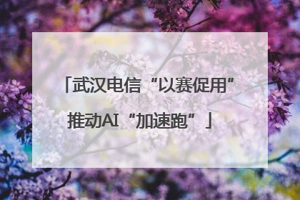 武汉电信“以赛促用”推动AI“加速跑”