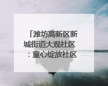 潍坊高新区新城街道大观社区：童心绽放社区舞台 亲子共谱六一欢歌