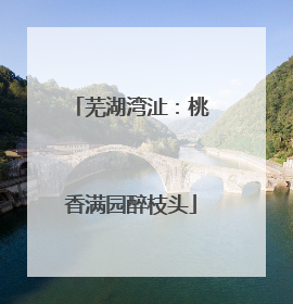 芜湖湾沚：桃香满园醉枝头