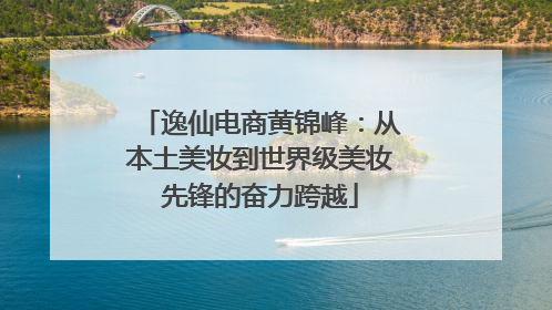 逸仙电商黄锦峰：从本土美妆到世界级美妆先锋的奋力跨越