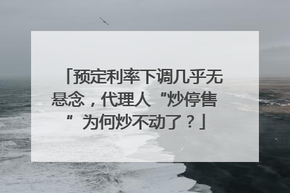预定利率下调几乎无悬念，代理人“炒停售”为何炒不动了？