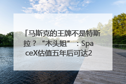 马斯克的王牌不是特斯拉？“木头姐”：SpaceX估值五年后可达2.5万亿美元！